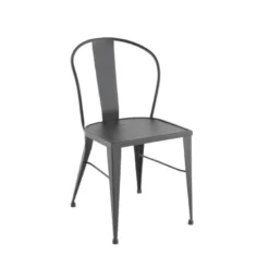 Turia 531 Chaise industrielle vintage en métal