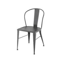 Turia 531 Chaise industrielle vintage en métal