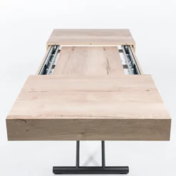 Ulisse Table relevable en mélaminé avec allonges