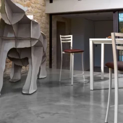Urane Carrier® Tabouret snack en métal et synthétique