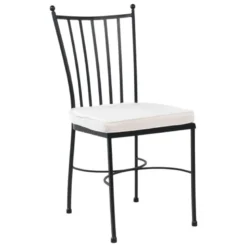 Venecia Chaise de jardin en acier style provençal