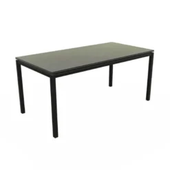 Vicenza Table haute snack en stratifié avec pieds en métal