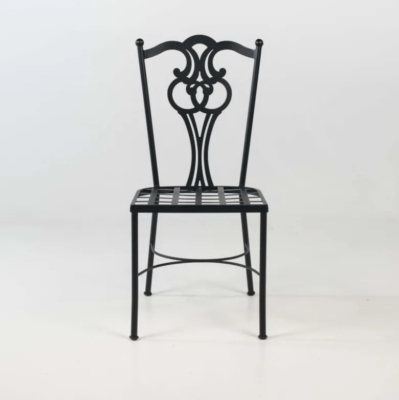 Viena Chaise de jardin provençale en acier