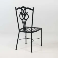 Viena Chaise de jardin provençale en acier