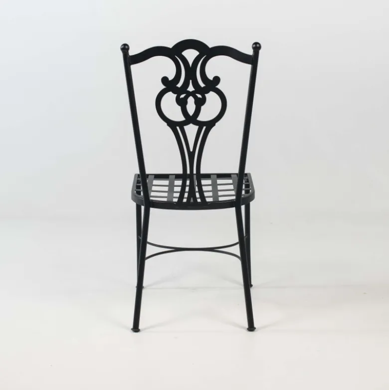 Viena Chaise de jardin provençale en acier