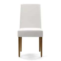 Vigo Chaise de salle à manger Mobitec® contemporaine en bois et tissu