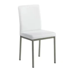 Villa Chaise contemporaine en métal et revêtement simili