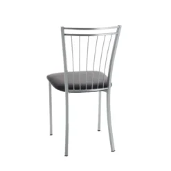 Viva Chaise de cuisine en métal et simili
