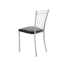 Viva Chaise de cuisine en métal et simili