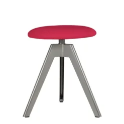 Vérone Carrier® Tabouret bas pivotant en métal et synthétique