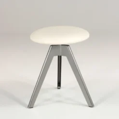 Vérone Carrier® Tabouret bas pivotant en métal et synthétique