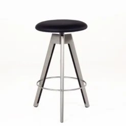 Vérone Carrier® Tabouret snack pivotant en synthétique et métal