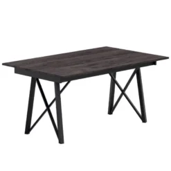 Wacko 2.0 Table design rectangulaire pieds en métal