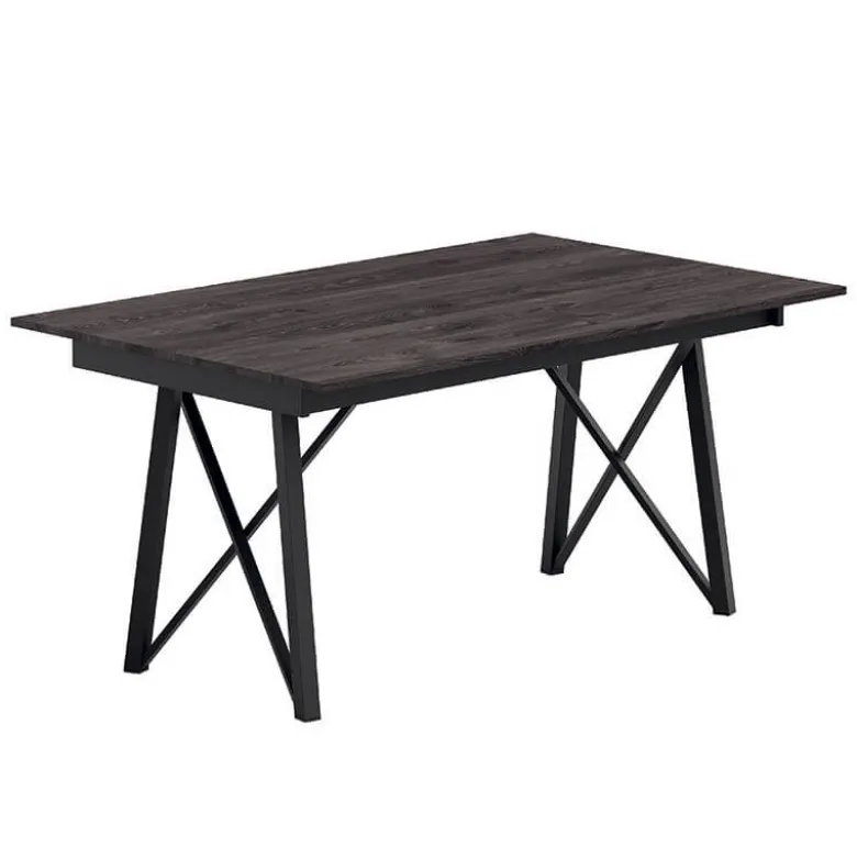 Wacko 2.0 Table design rectangulaire pieds en métal
