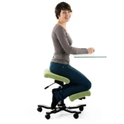 Wing Varier® Siège ergonomique en tissu sur roulettes